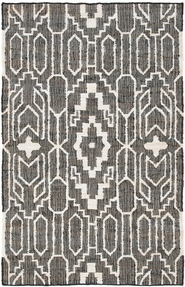 Safavieh Natural Fiber NFB750Z Black and Ivory