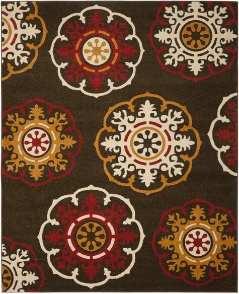 Safavieh Newbury NWB86992540 Brown and Red