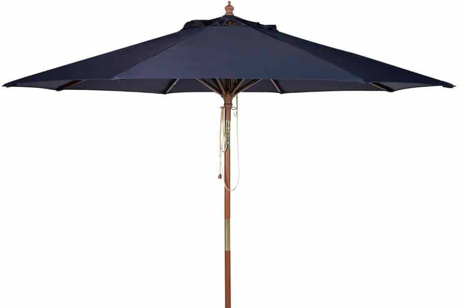 BETHANY 9FT WOODEN UMBRELLA