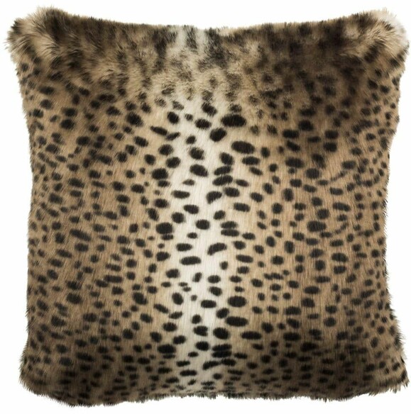 FAUX LEOPARDIS PILLOW