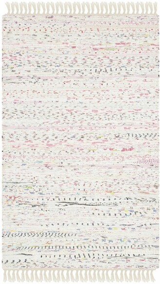 Safavieh Rag Rug RAR121G White and Multi