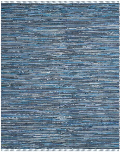 Safavieh Rag Rug RAR127B Blue and Multi