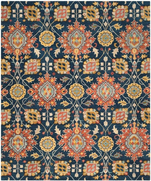Safavieh Roslyn ROS565A Navy and Multi