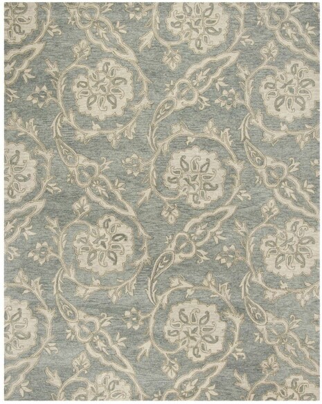 Safavieh Roslyn ROS901A Light Blue and Ivory