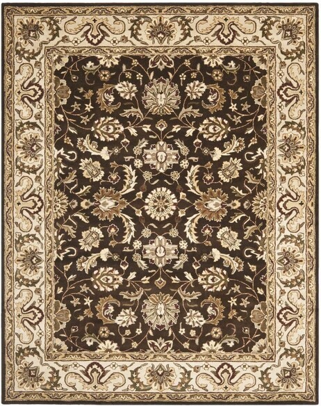 Safavieh Royalty ROY239A Chocolate and Beige