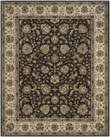 Safavieh Royalty ROY689B Charcoal and Beige