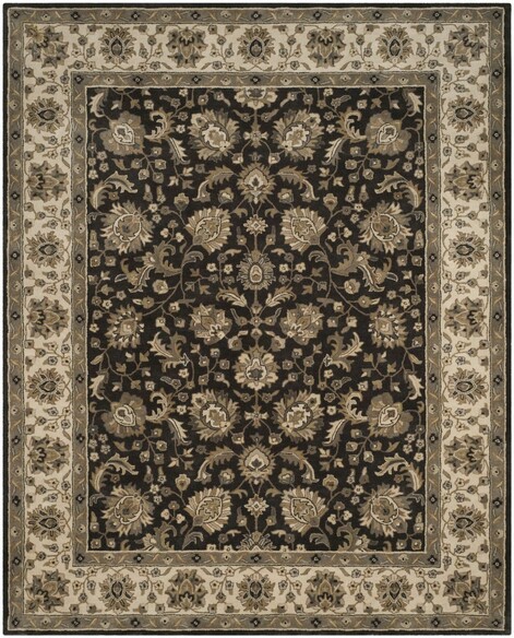 Safavieh Royalty ROY689B Charcoal and Beige