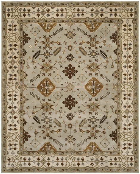 Safavieh Royalty ROY870B Light Grey and Cream
