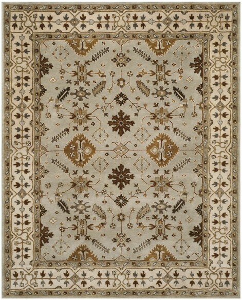 Safavieh Royalty ROY870B Light Grey and Cream