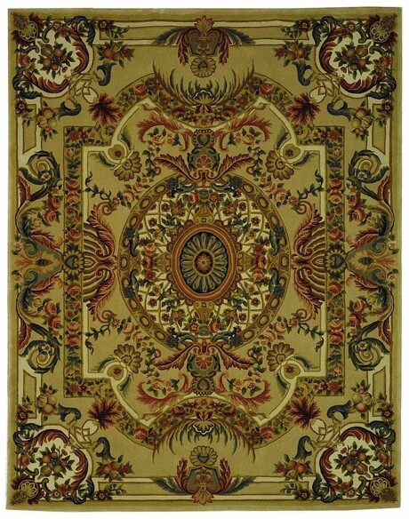 Safavieh Savonnerie SAV202A Sage and Beige