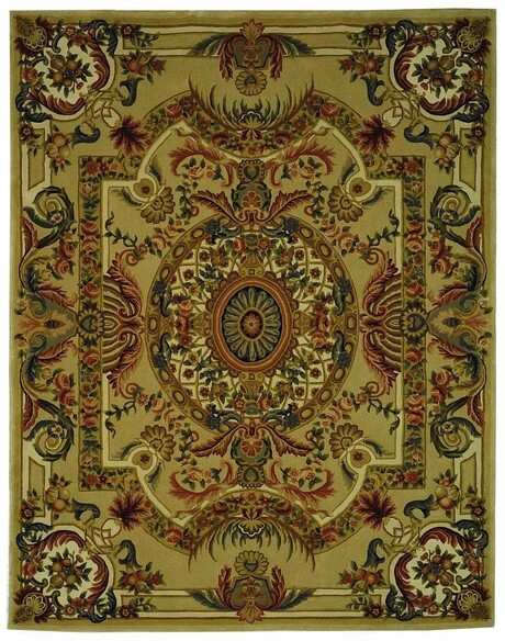 Safavieh Savonnerie SAV202A Sage and Beige