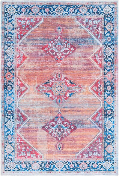 Safavieh Serapi SEP376P Rust and Navy