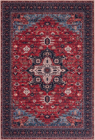 Safavieh Serapi SEP560Q Red and Navy