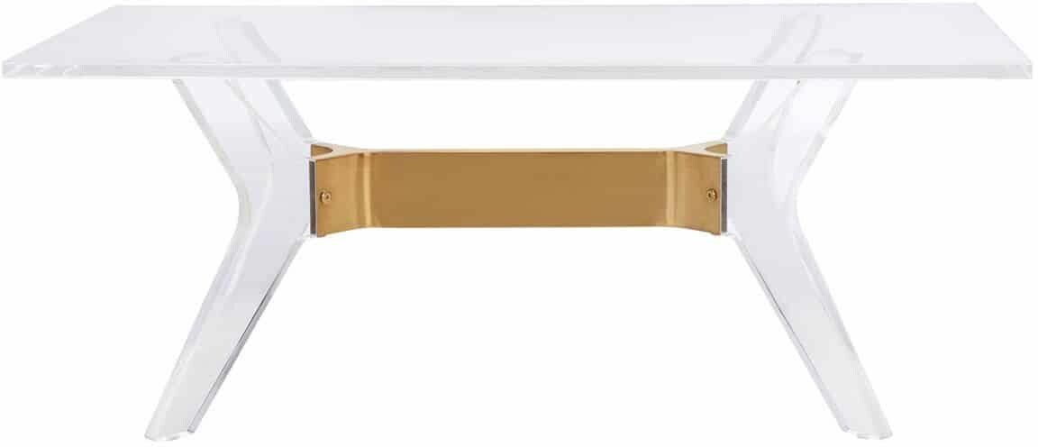 WERNER ACRYLIC COFFEE TABLE
