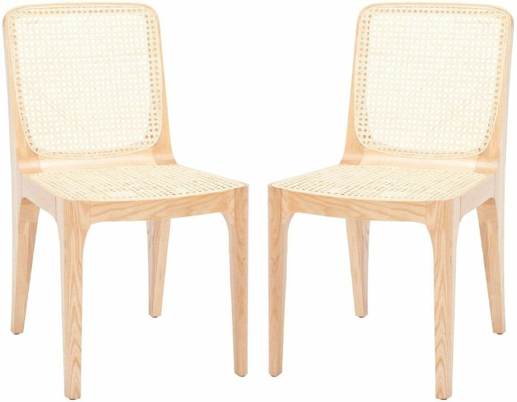 FRANK RATTAN DINING CHAIR