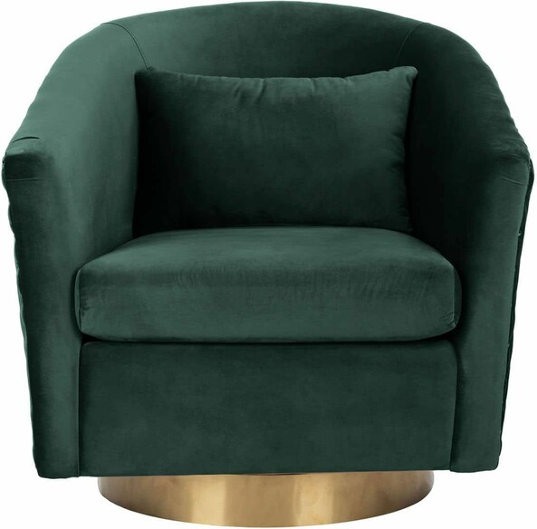 CLARA QUILTED SWIVEL TUB CHAIR