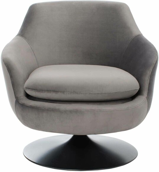 CITRINE VELVET SWIVEL CHAIR