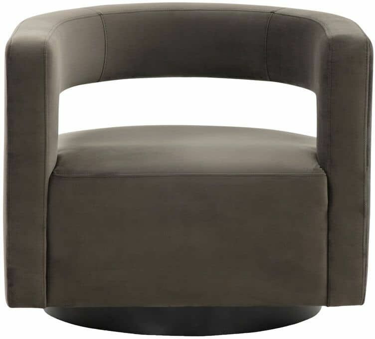 EDGAR VELVET  SWIVEL CHAIR
