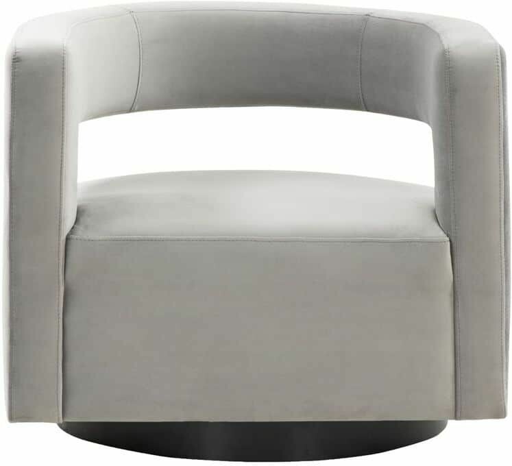 EDGAR VELVET  SWIVEL CHAIR
