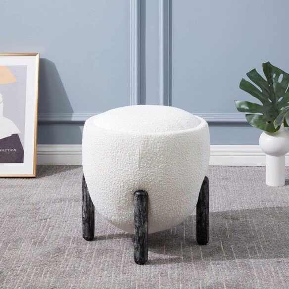 CLARABELLA UPHOLSTERED OTTOMAN