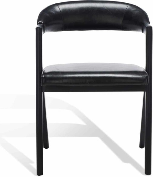SHERISSE VEGAN LEATHER DINING CHAIR