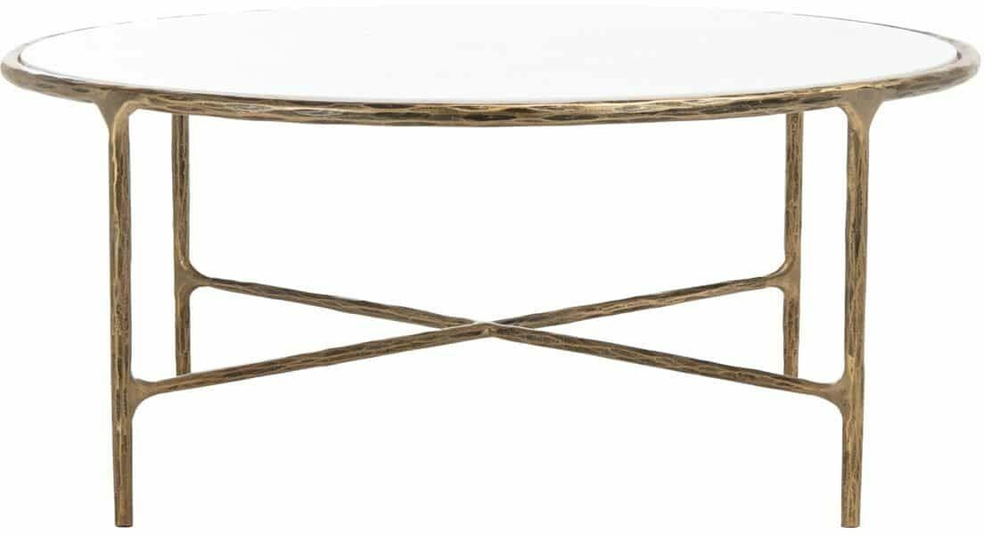 JESSA ROUND METAL COFFEE TABLE