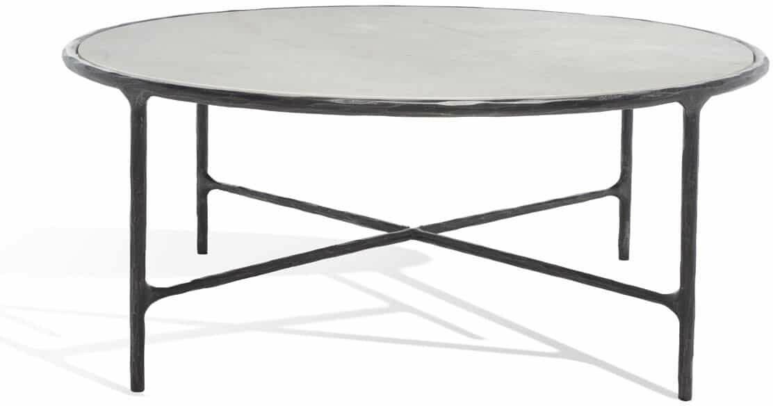 JESSA ROUND METAL COFFEE TABLE