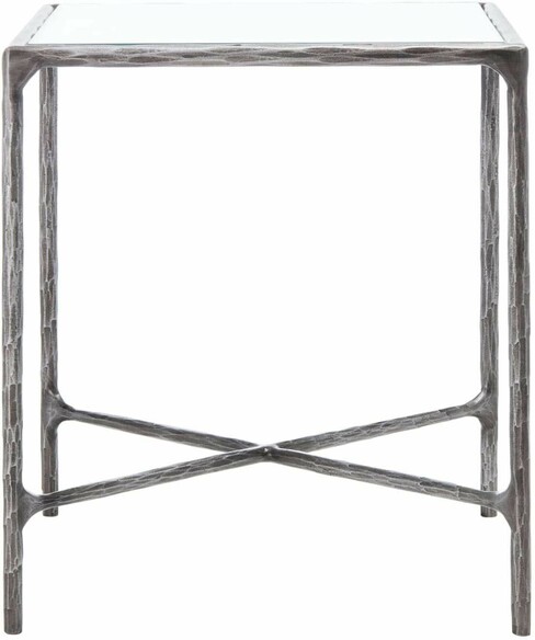 JESSA METAL SQUARE END TABLE