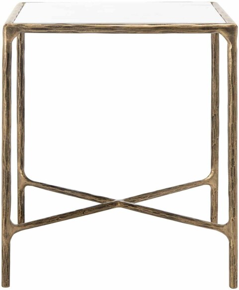 JESSA METAL SQUARE END TABLE