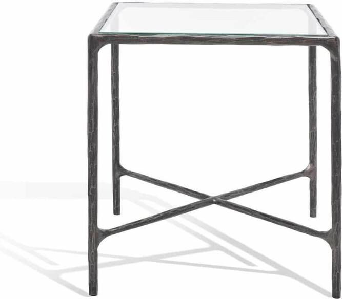 JESSA METAL SQUARE END TABLE