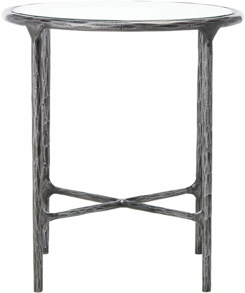 JESSA METAL ROUND END TABLE