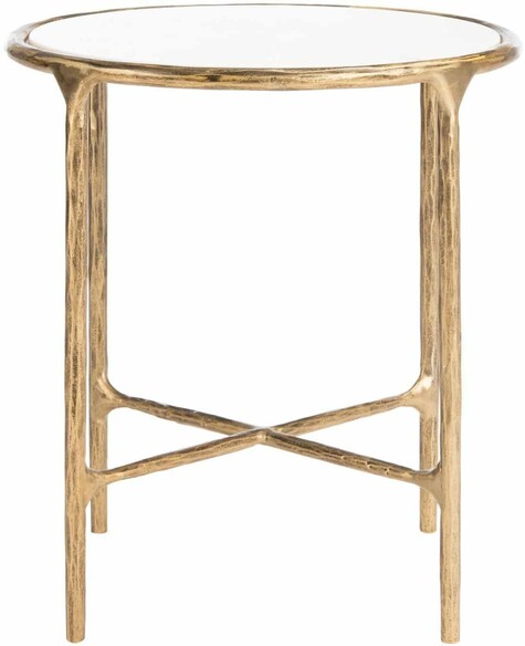 JESSA METAL ROUND END TABLE