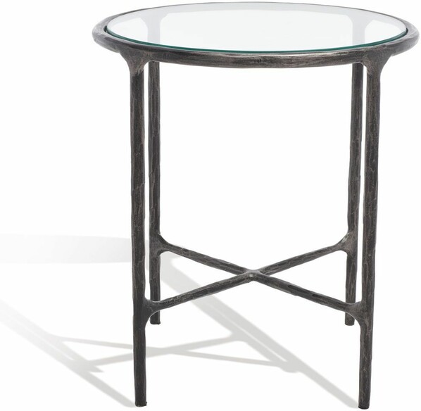 JESSA METAL ROUND END TABLE