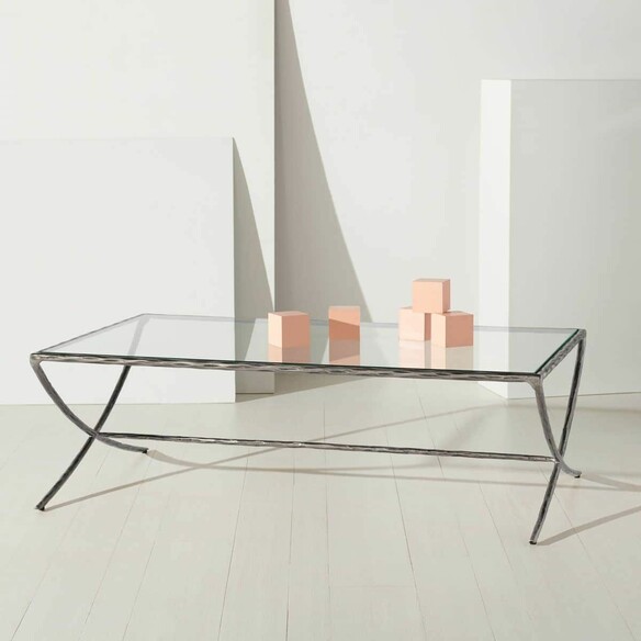 DEBBIE RECT METAL COFFEE TABLE