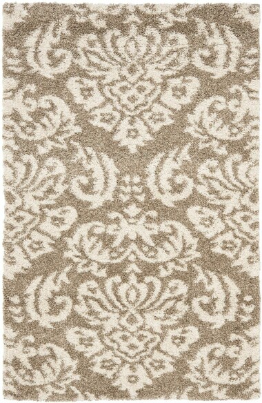 Safavieh Florida Shag SG460-1311 Beige and Cream