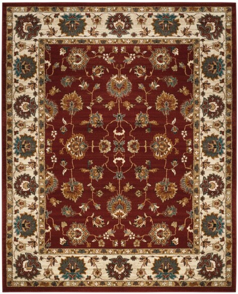 Safavieh Summit SMT292R Red and Ivory