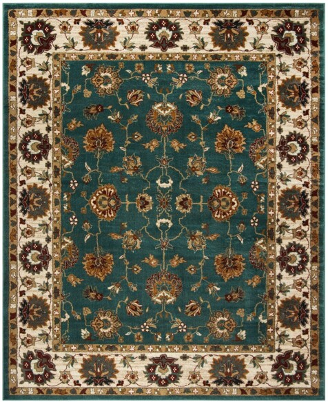 Safavieh Summit SMT292T Teal and Ivory