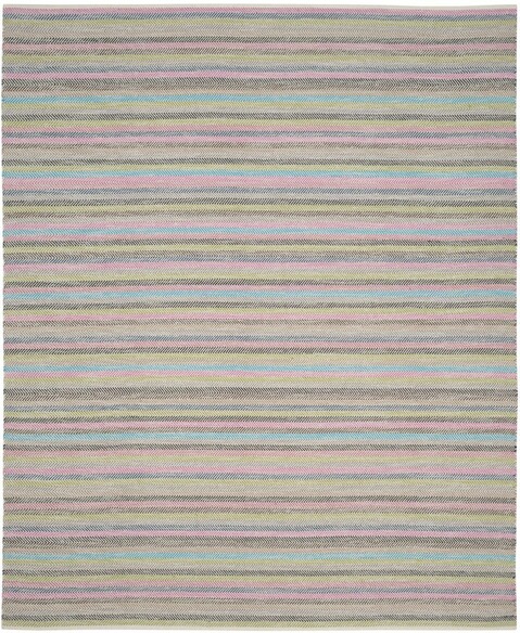 Safavieh Striped Kilim STK421D Light Grey and Multi