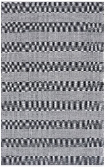 Safavieh Striped Kilim STK802Z Ivory and Black