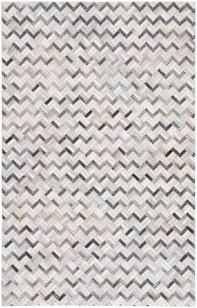 Safavieh Studio Leather STL235G Black and Grey
