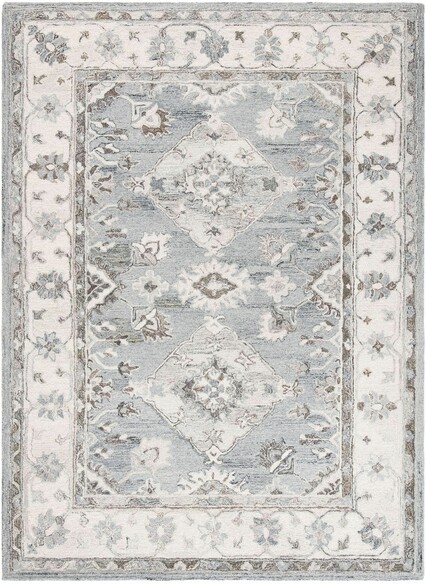 Safavieh Suzani SZN331A Grey and Ivory