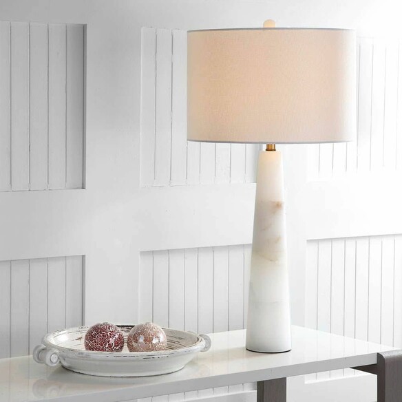 DELILAH ALABASTER TABLE LAMP