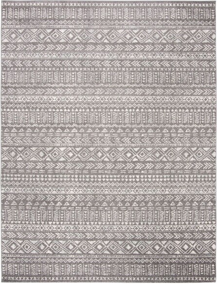 Safavieh Tulum TUL263F Dark Grey and Ivory