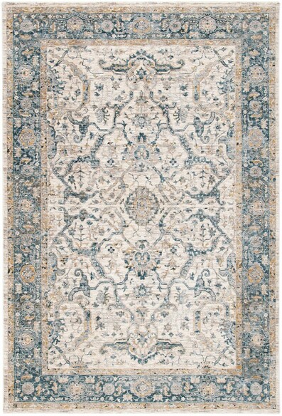 Safavieh Valencia VAL566A Ivory and Blue