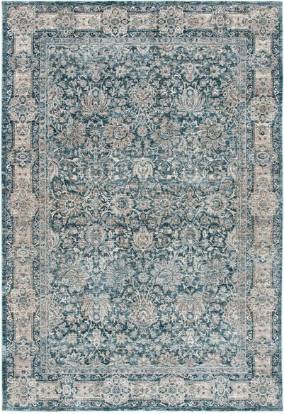 Safavieh Valencia VAL570C Ivory and Light Blue