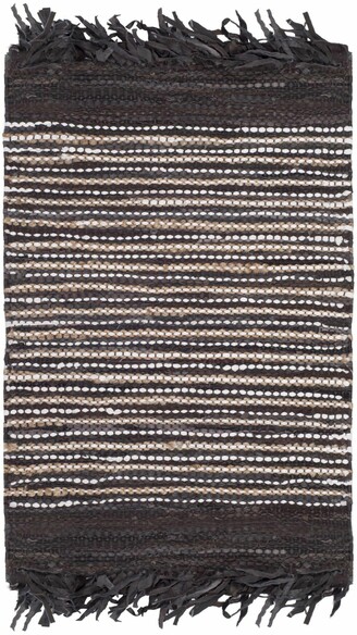 Safavieh Vintage Leather VTL373C Dark Brown and Multi