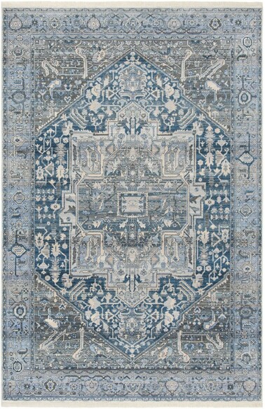 Safavieh Vintage Persian VTP474H Charcoal and Blue