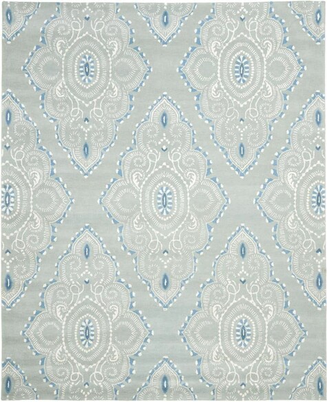 Safavieh Wyndham WYD372A Blue and Ivory