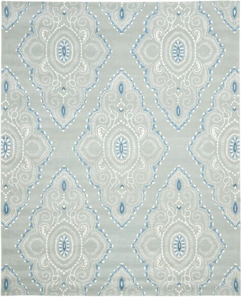 Safavieh Wyndham WYD372A Blue and Ivory