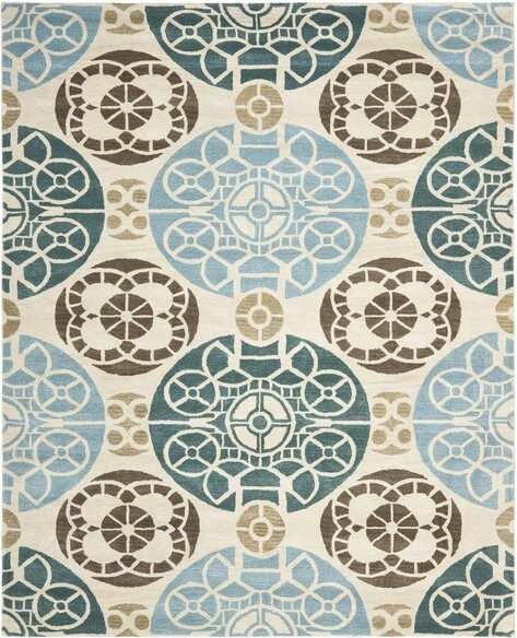 Safavieh Wyndham WYD376A Beige and Blue